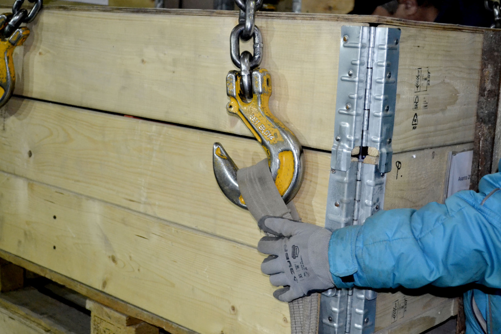 Отправка МРТ Siemens Magnetom Avanto 1,5 Т на место установки Отправка МРТ Siemens Magnetom Avanto 1,5 Т на место установки